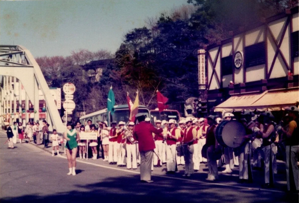 信州の山々と朝霧